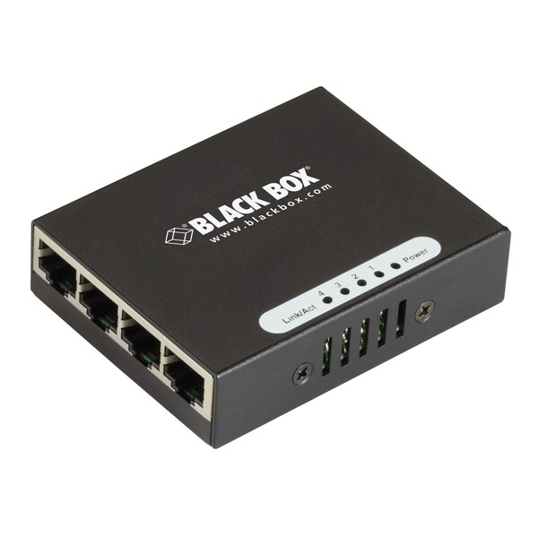 Black Box BLACK BOX Ethernet Switch 4-Port Gigabit Unmanaged 4PT LGB304A - main